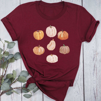 Short-Sleeve Pumpkin Graphic Shirt