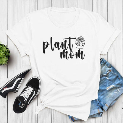 Short-Sleeve Plant Mom Shirt