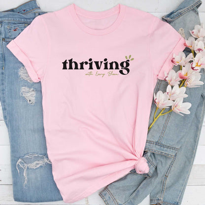 Short-Sleeve "Thriving with every Bloom" Shirt