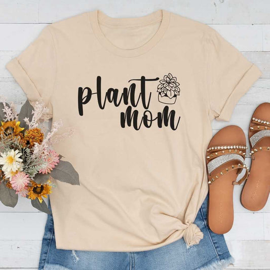 Short-Sleeve Plant Mom Shirt