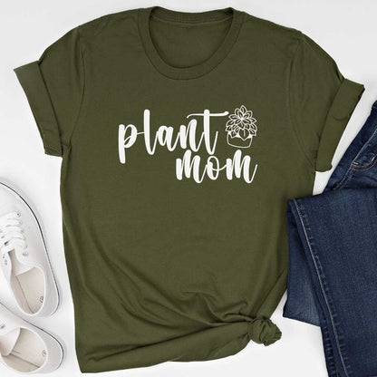 Short-Sleeve Plant Mom Shirt