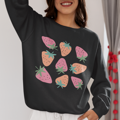 Cute Strawberry Sweatshirt