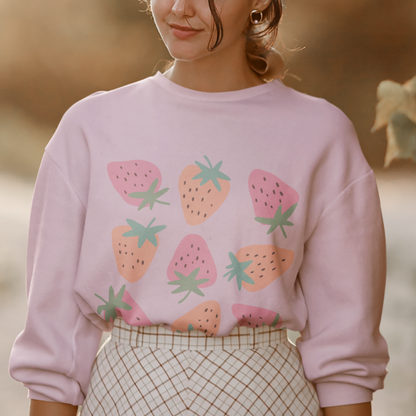 Cute Strawberry Sweatshirt