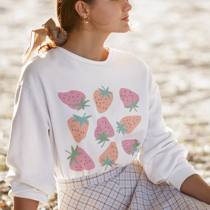 Cute Strawberry Sweatshirt