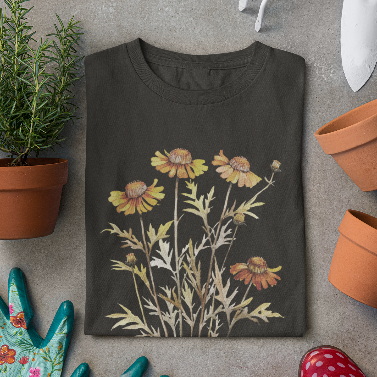 Short-Sleeve Fall Wildflower Shirt