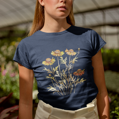 Short-Sleeve Fall Wildflower Shirt