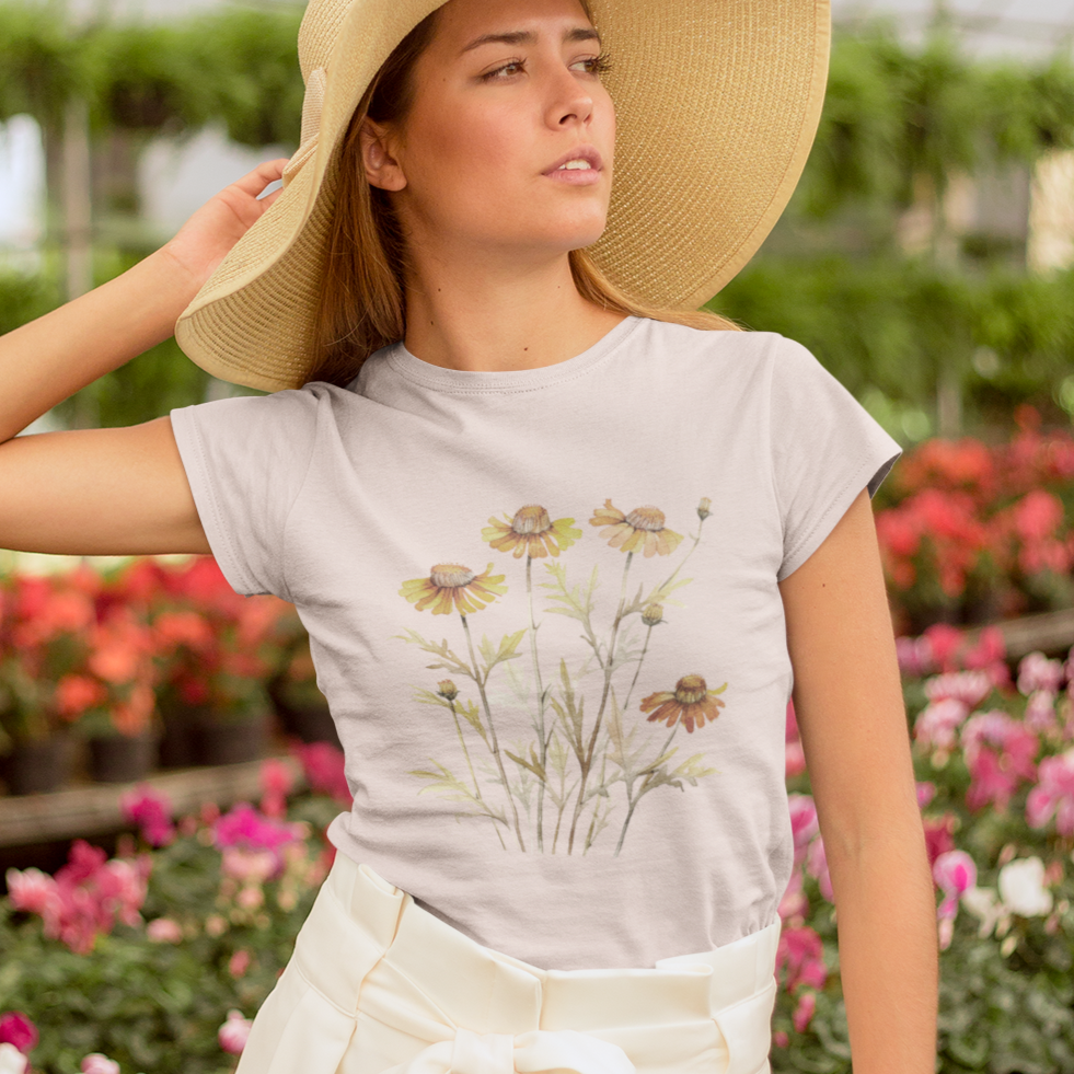 Short-Sleeve Fall Wildflower Shirt