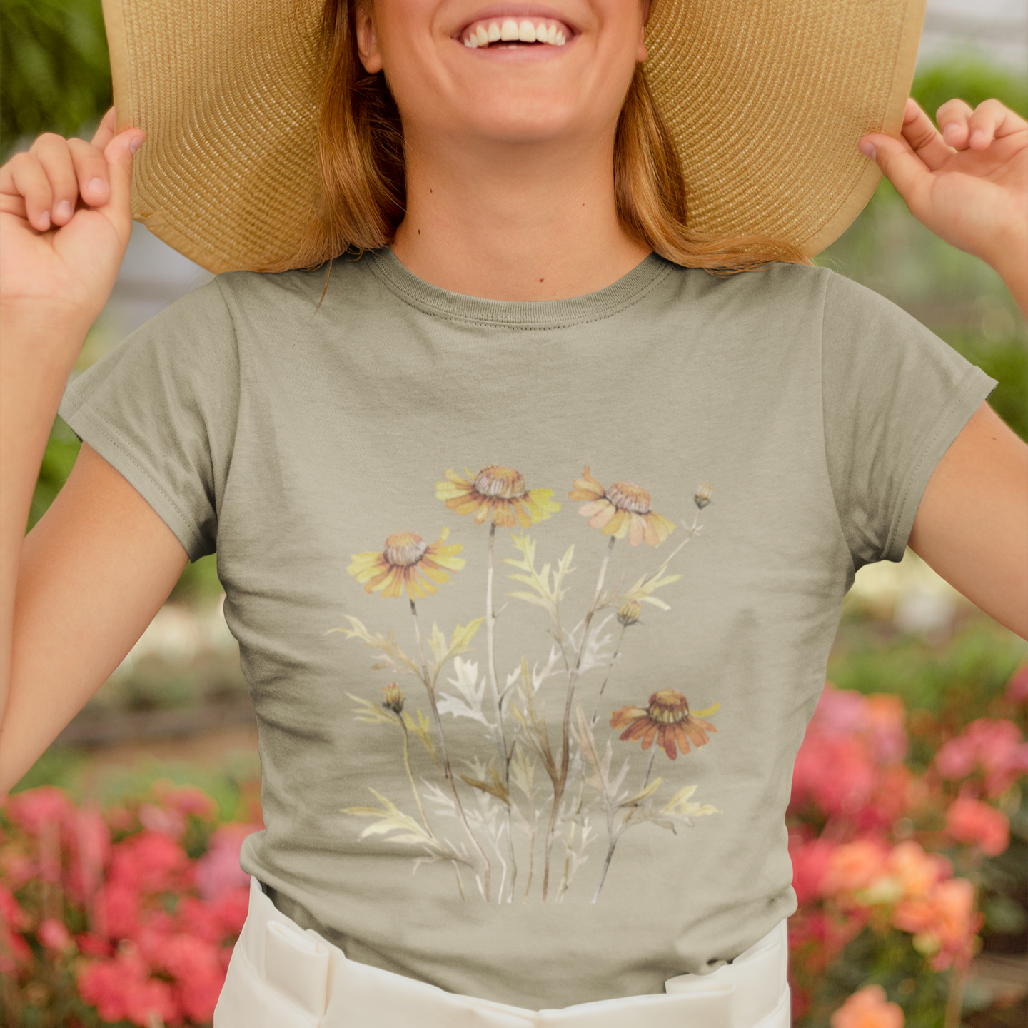 Short-Sleeve Fall Wildflower Shirt