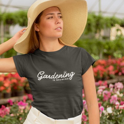 Short-Sleeve "Gardening is Growing" Tee