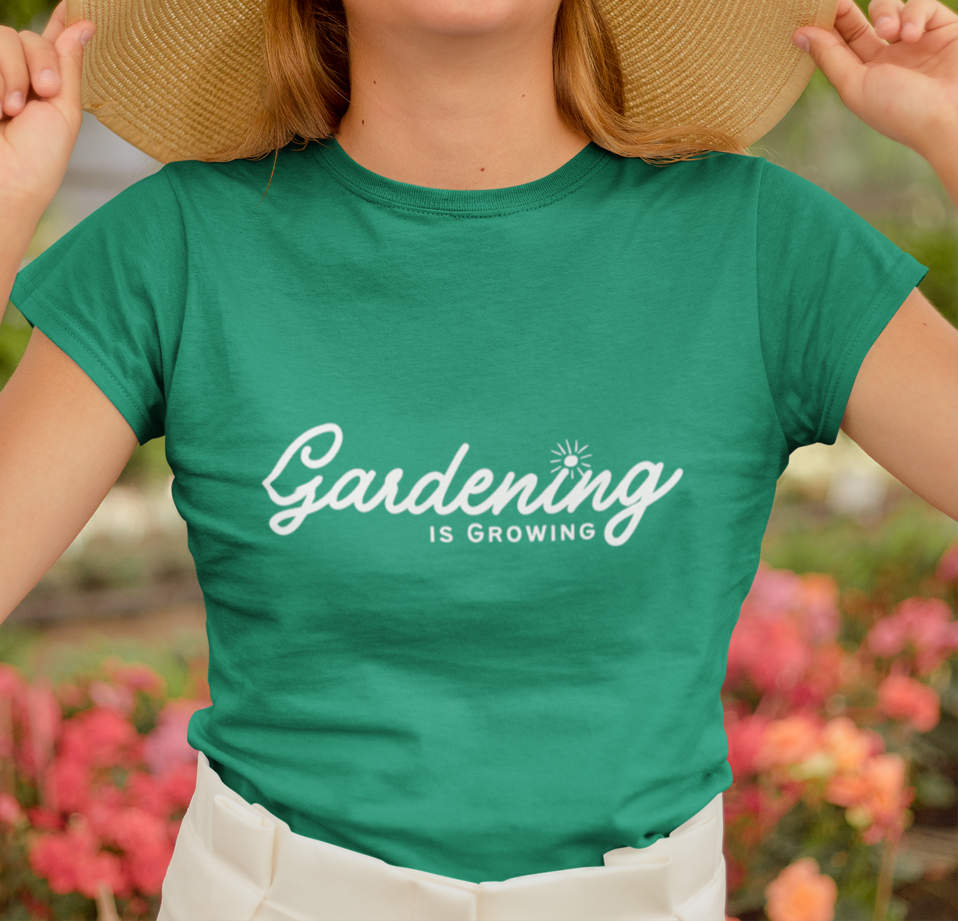 Short-Sleeve "Gardening is Growing" Tee