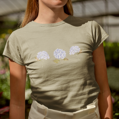 Short-Sleeve Hydrangea T-Shirt