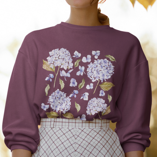 Hydrangea Sweatshirt