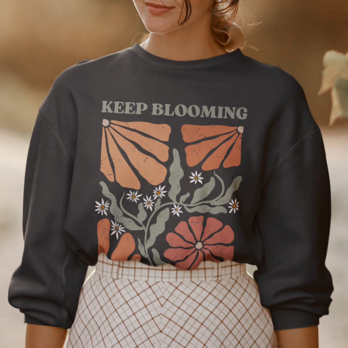 "Keep Blooming" Sweatshirt