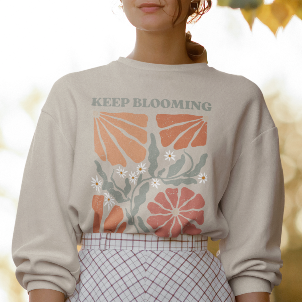 "Keep Blooming" Sweatshirt