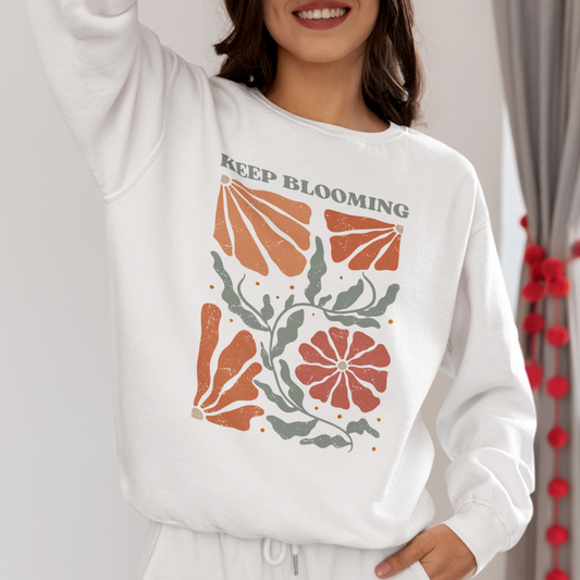 "Keep Blooming" Sweatshirt