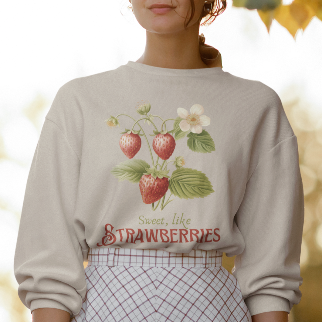 Sweet, Like Strawberry Sweatshirt